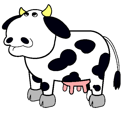 Vaca pensativa