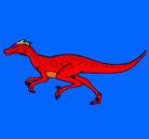 Dibujo Velociraptor pintado por thomas1