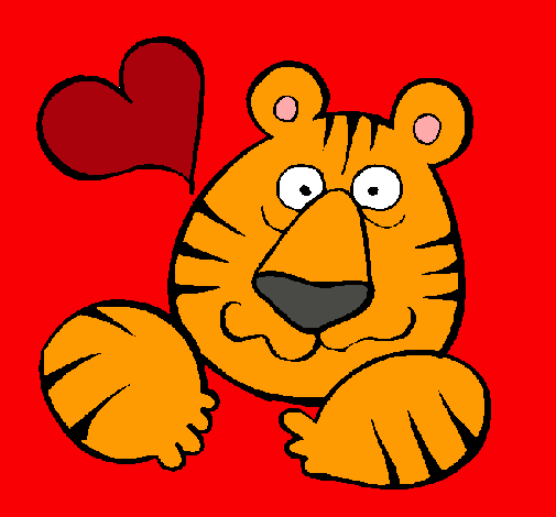 Tigre loco de amor