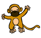 Dibujo Mono pintado por danielsjoseph