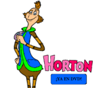 Dibujo Horton - Alcalde pintado por braulio