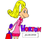 Dibujo Horton - Sally O'Maley pintado por kity