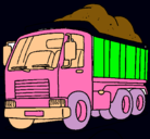 Dibujo Camión de carga pintado por ben10