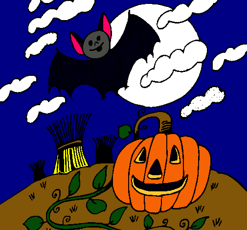 Paisaje de Halloween