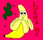 Dibujo Banana pintado por aracelim