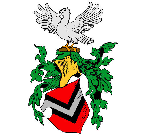 Escudo de armas y aguila 