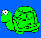 Dibujo Tortuga pintado por daniela