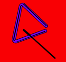 Dibujo Triángulo pintado por nachita
