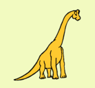 Dibujo Braquiosaurio pintado por Braquiosaurio