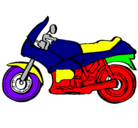 Dibujo Motocicleta pintado por daniel