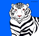 Dibujo Tigre pintado por juanpaulo