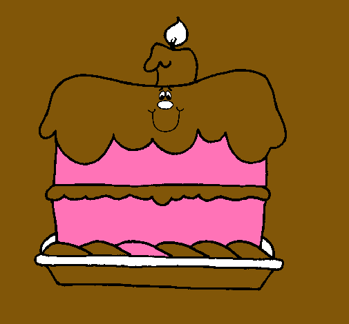 Pastel de cumpleaños