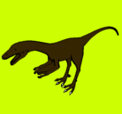 Dibujo Velociraptor II pintado por calandrillo