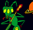 Dibujo Hormiga alienigena pintado por ANGELFGR