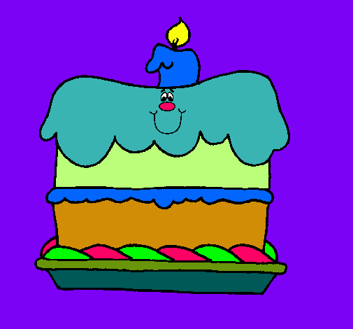 Pastel de cumpleaños