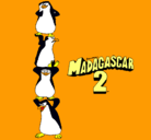 Dibujo Madagascar 2 Pingüinos pintado por BastianMunizaga