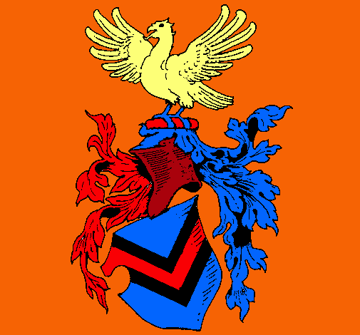 Escudo de armas y aguila 