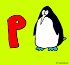 Dibujo Pingüino pintado por CAROLINARIVERA