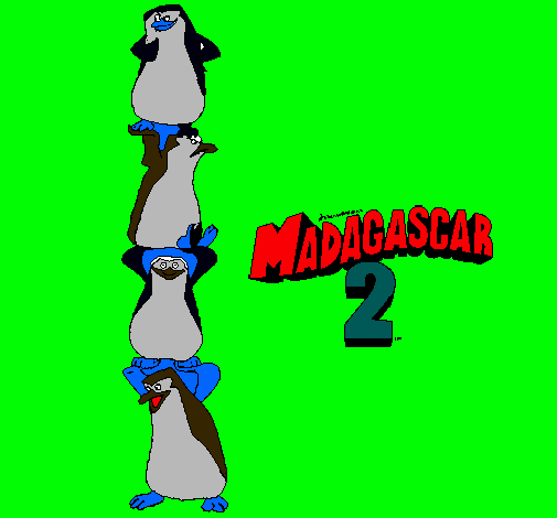 Madagascar 2 Pingüinos