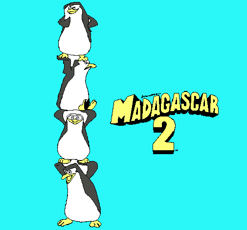 Madagascar 2 Pingüinos