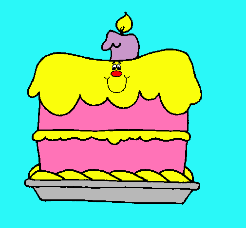 Pastel de cumpleaños