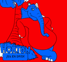 Dibujo Horton pintado por tomas
