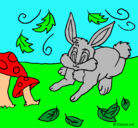 Dibujo Conejo pintado por CAMILA