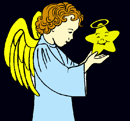 Ángel y estrella