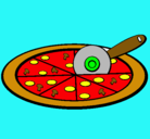 Dibujo Pizza pintado por marcossanz
