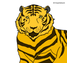 Dibujo Tigre pintado por MarianaSofia