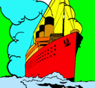 Dibujo Barco de vapor pintado por NAUHEL