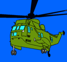 Dibujo Helicóptero al rescate pintado por reptile