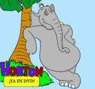 Dibujo Horton pintado por pinccessdelsaber