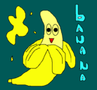 Dibujo Banana pintado por AmericaHernandes