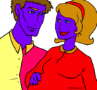 Dibujo Padre y madre pintado por fatucundul