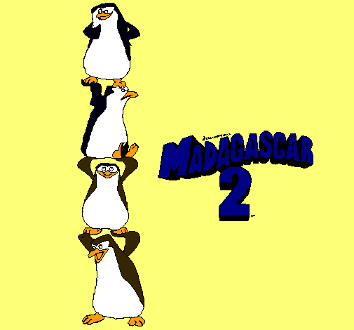 Madagascar 2 Pingüinos