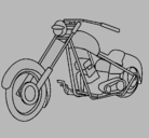 Dibujo Moto pintado por ANDREBYS