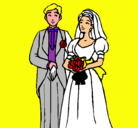 Dibujo Marido y mujer III pintado por Elsa