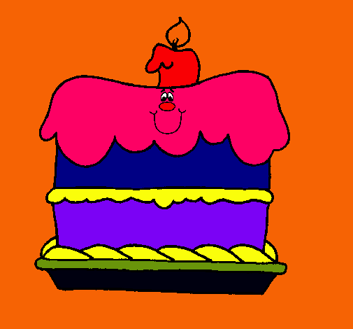 Pastel de cumpleaños