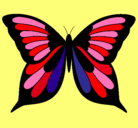 Dibujo Mariposa pintado por AYLEN