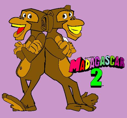 Madagascar 2 Manson y Phil 2