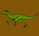 Dibujo Velociraptor pintado por albertog