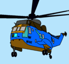 Dibujo Helicóptero al rescate pintado por hectorsebastian