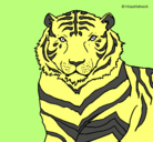 Dibujo Tigre pintado por MARGARITA