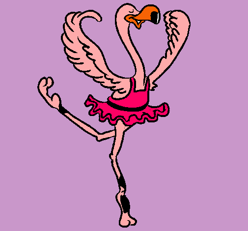 Avestruz en ballet