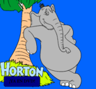 Dibujo Horton pintado por FABI