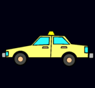 Dibujo Taxi pintado por patricio