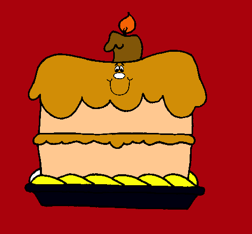 Pastel de cumpleaños