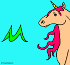 Dibujo Unicornio pintado por tamiluzpemn
