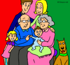 Dibujo Familia pintado por juavikan